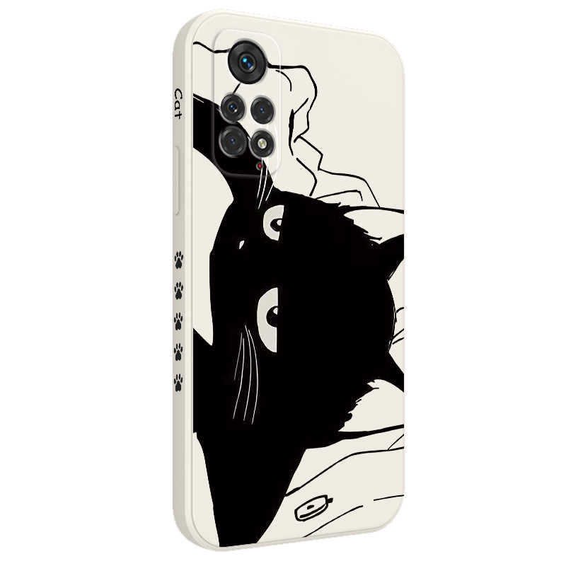 Ốp Điện Thoại Họa Tiết Mèo Dễ Thương Cho Xiaomi Redmi Note 12S 12 Pro PLus 4G 5G Pro