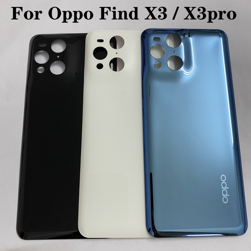 Nắp Lưng Điện Thoại Bằng Kính Cứng Dành Cho OPPO Find X3 X3 Pro Find X3 Pro