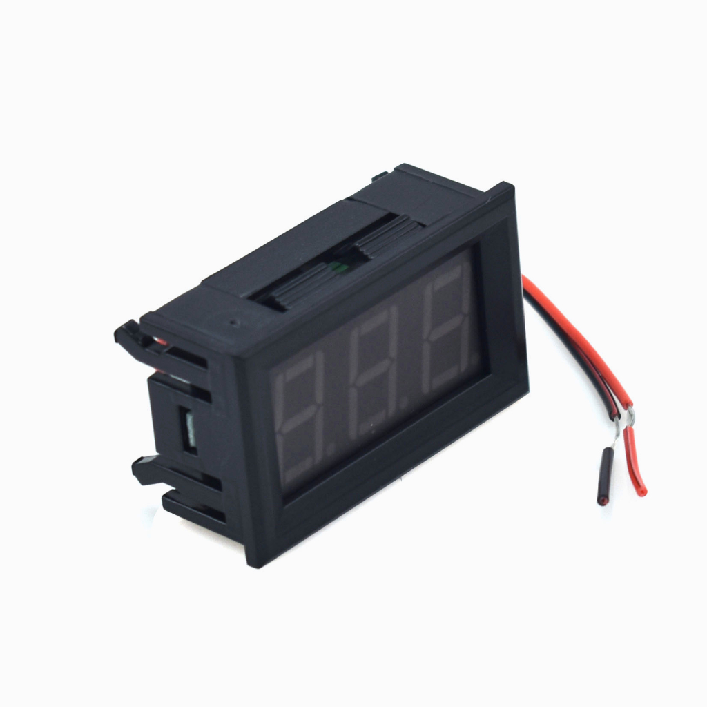 Vôn Kế Kỹ Thuật Số DC 5V-120V 2 Dây 0.56'' LED