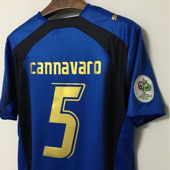 Bộ Quần Áo Bóng Đá Đội Tuyển Ý 2006 Phong Cách Vintage Ốp Điện Thoại Cho Pierlot 10 Tody Custom S-2XL S-2XL 7 Pierlot 10