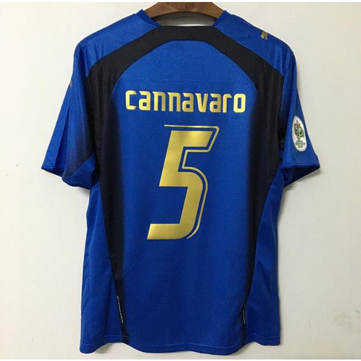 Bộ Quần Áo Bóng Đá Đội Tuyển Ý 2006 Phong Cách Vintage Ốp Điện Thoại Cho Pierlot 10 Tody Custom S-2XL S-2XL 7 Pierlot 10