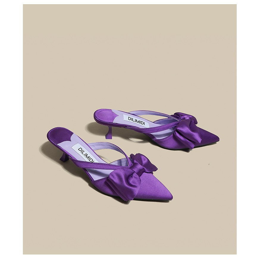 Hàng Mới Về Mới Dép Cao Gót Mũi Nhọn Đính Đá Thời Trang Mùa Xuân 2023 Dành Cho Nữ