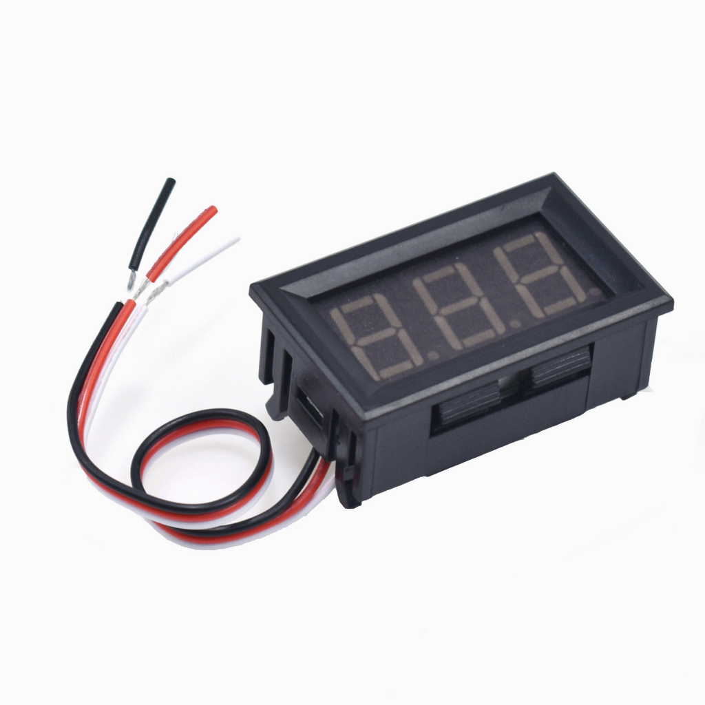 Vôn Kế Kỹ Thuật Số Mini Dc 0-30v / Dc 4.5-30v / Ac 70-500v