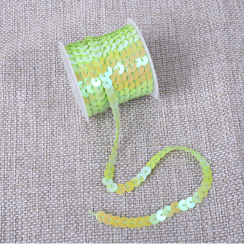 Cuộn Dây PVC Sequin 6mm 4.5m Dùng Làm Đồ Thủ Công Diy