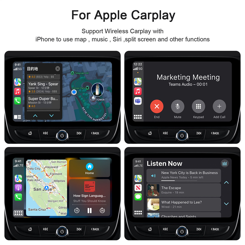 Bộ điều hợp CarPlay không dây cho CarPlay Dongle, Chuyển đổi CarPlay có dây của nhà máy sang CarPlay không dây