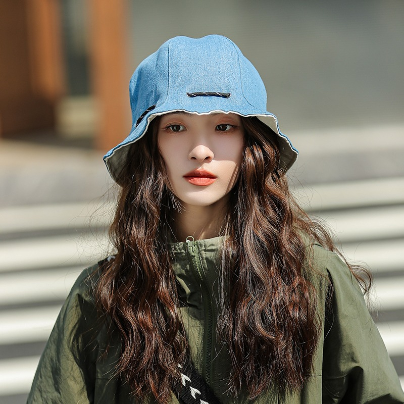 Nón Tai Bèo Dây Rút Đa Năng Có Thể Gấp Gọn Phong Cách Nhật Bản