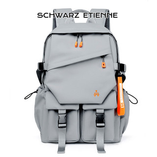 Schwarz ETIENNE Ba Lô Thể Thao Sức Chứa Lớn Đựng Máy Tính Đơn Giản Cho Nam Sinh Trung Học / Du Lịch / Trung Học