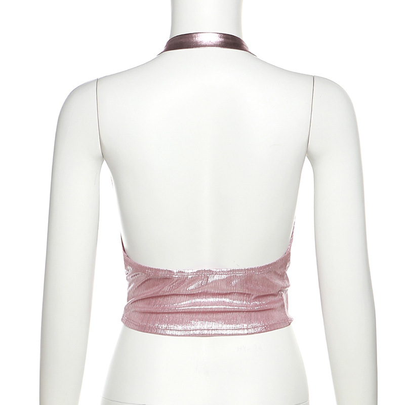 Klalien Áo Sát Nách Màu Trơn Nhám Đơn Giản Dễ Phối Đồ Phong Cách Đường Phố Mùa Hè Mát