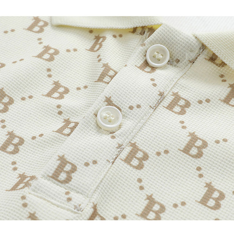 Áo Thun Polo Ngắn Tay In Chữ Thời Trang Dành Cho Nam