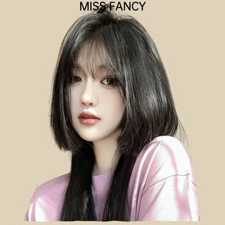 Tóc giả thẳng dài MISS FANCY tóc giả thẳng đen Tóc giả tóc dài thẳng 55cm bộ tóc giả dài thẳng tự nhiên thời trang cho nữ