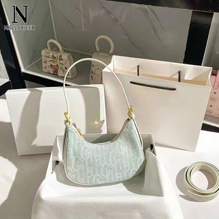 Nallcheer túi đeo chéo canvas phong cách hàn quốc thời trang
