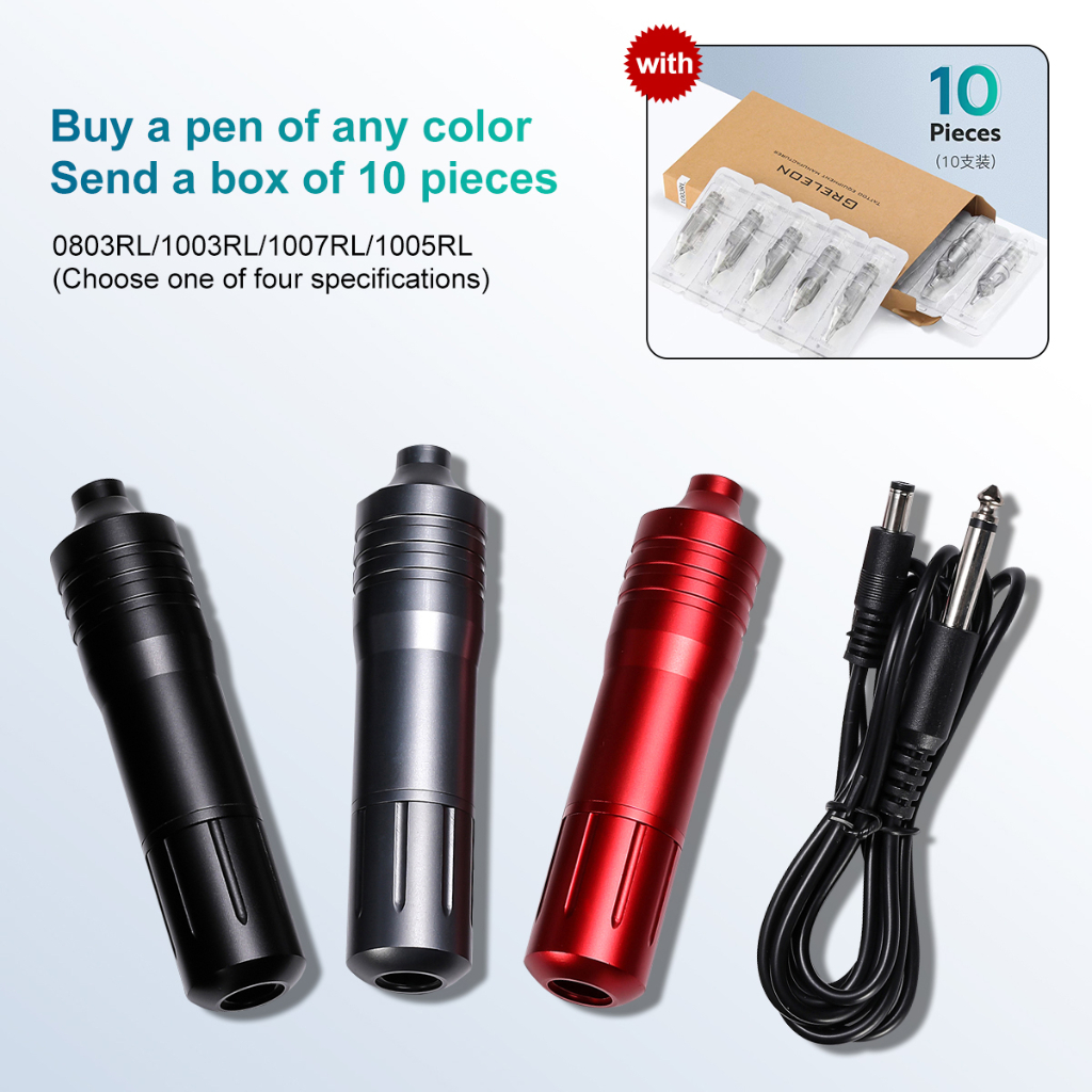 Greleon Bút Xăm Hình Với Dây DC Thoải Mái Để Giữ Cho Thiết Bị Xăm Hình