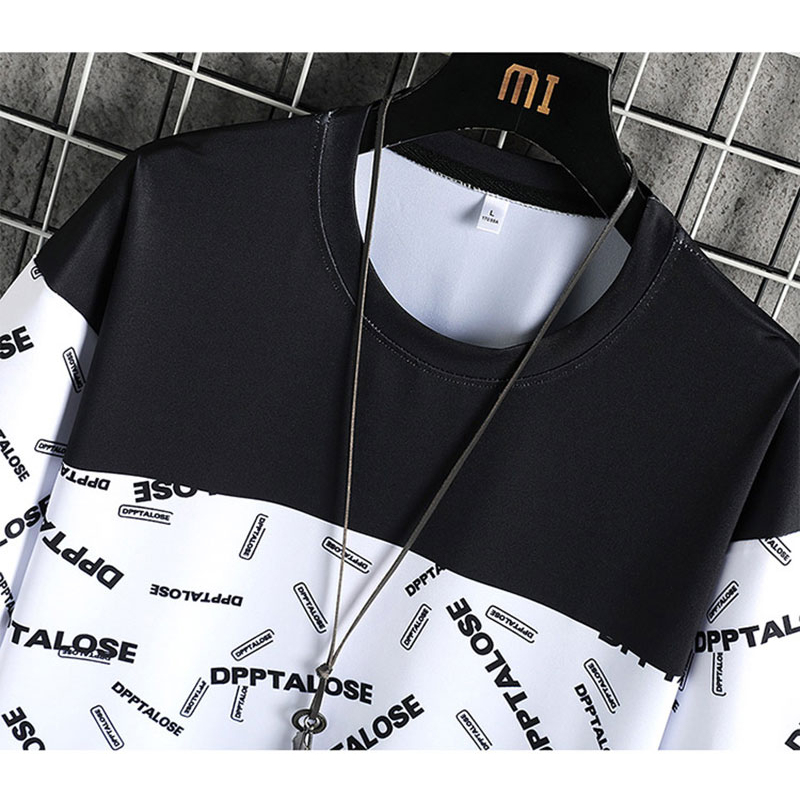 Áo Thun Tay Ngắn Thoáng Khí Mau Khô Thời Trang Mùa Hè Cho Nam