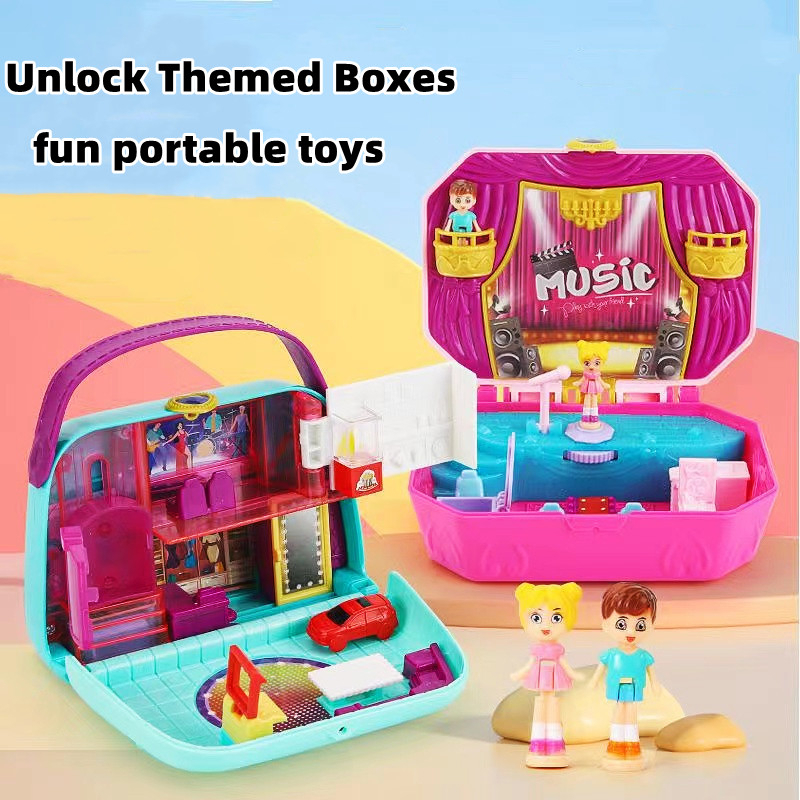 Đồ Chơi Hộp Mua Sắm mini Cho Bé Gái