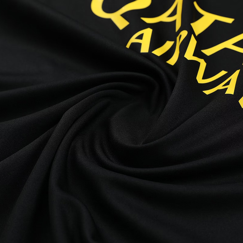 Bộ Quần Áo Bóng Đá Màu Đen Size S-2XL 2023-24