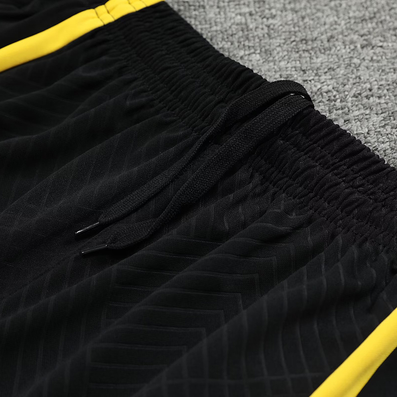 Bộ Quần Áo Bóng Đá Màu Đen Size S-2XL 2023-24