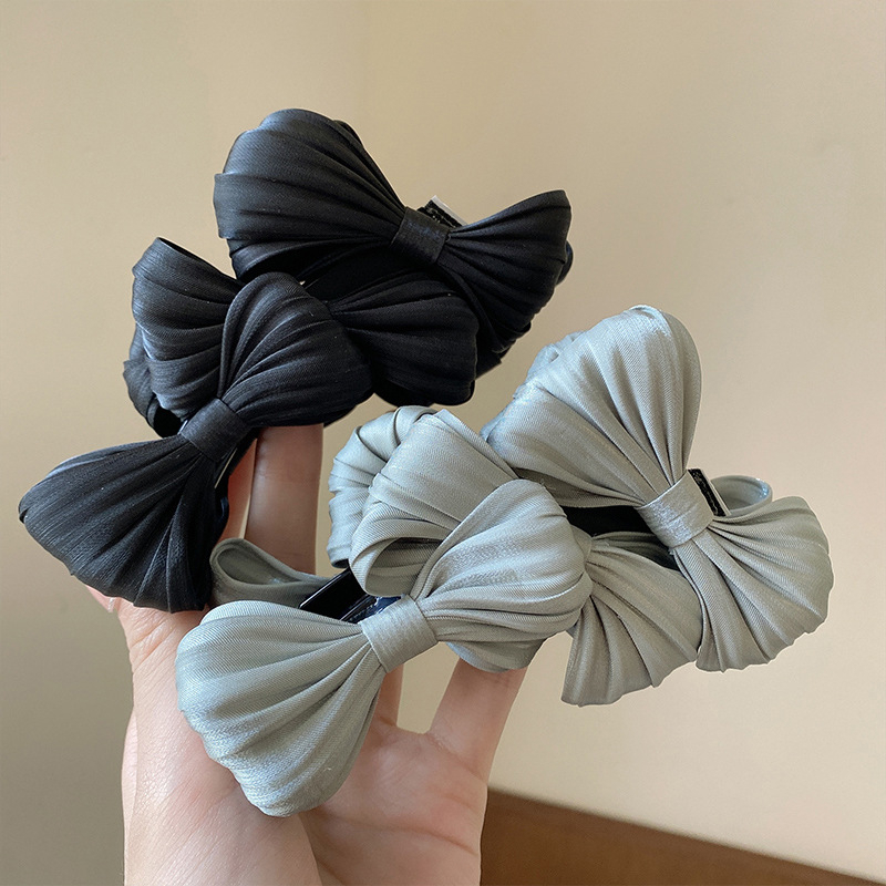 Kẹp Tóc Đính Nơ Sau Lưng Thời Trang Mùa Hè Dành Cho Nữ