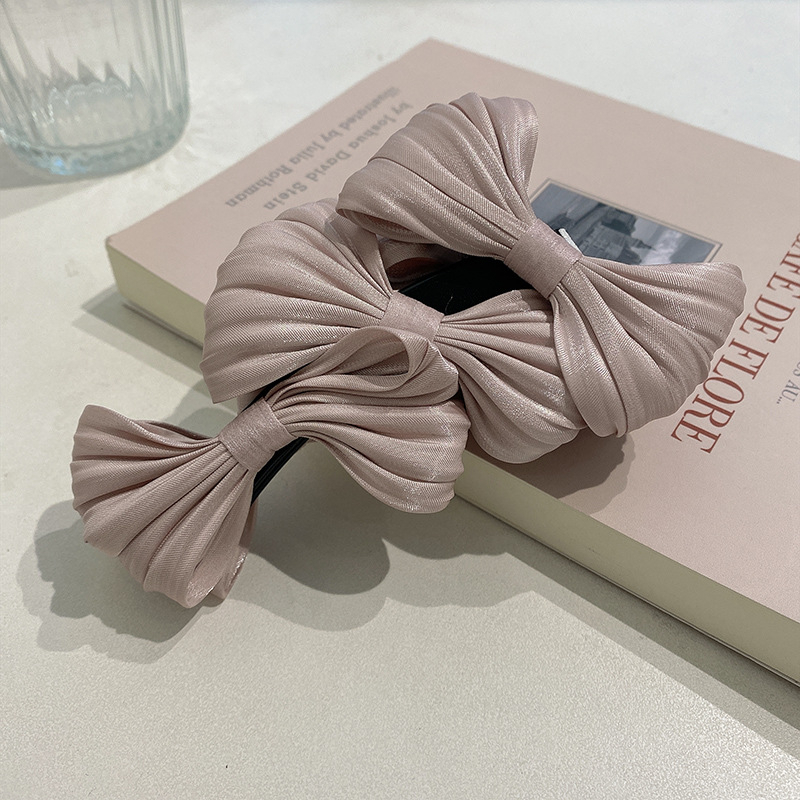 Kẹp Tóc Đính Nơ Sau Lưng Thời Trang Mùa Hè Dành Cho Nữ