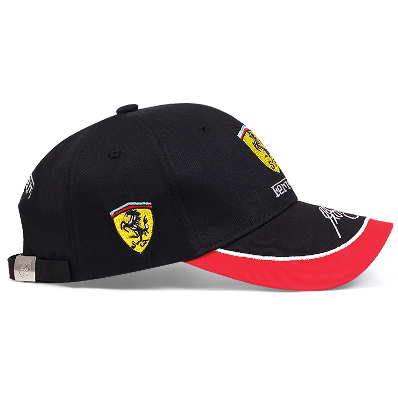 Nón Lưỡi Trai Thể Thao In Logo Ferrari