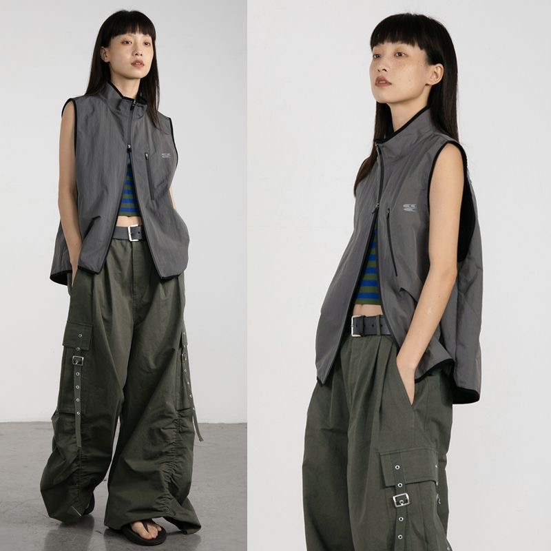 Áo Khoác Gió Hai Chiều Có Khóa Kéo Dùng Cho Leo Núi