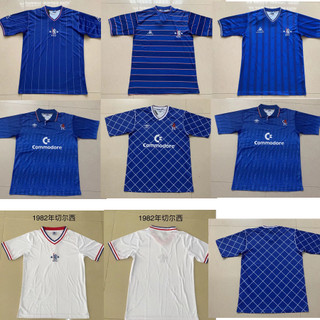 Áo bóng đá đội tuyển chelsea 1981 1983 1985 1987 phong cách retro