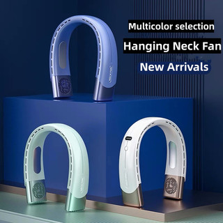 720 Độ Quạt đeo cổ Quạt Làm Mát Mini Không Cánh 5 Tốc Độ Gió Không Thấm Nước Và Mồ Hôi Thể Thao Ngoài Trời