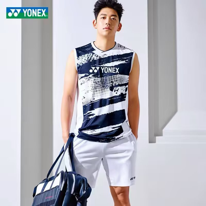 Áo Sát Nách Tập Cầu Lông Yonex Nhanh Khô Kiểu Hàn Quốc Thời Trang Xuân Hè 2023 Cho Nam