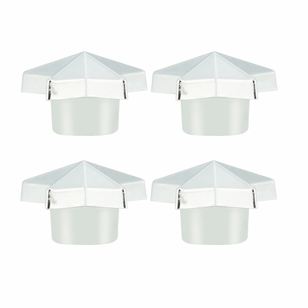 Bộ 4 Nắp Van Bánh Xe Hơi / Xe Máy Lõi Đồng Kiểu Ngôi Sao Chống Trộm / Bụi / Trộm Thông Dụng