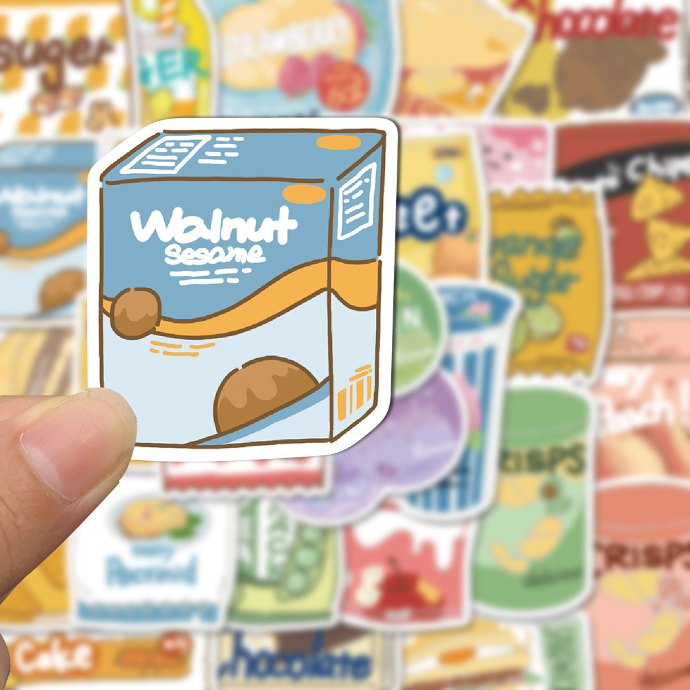 Bộ 40 Miếng Dán Hoạt Hình Chống Thấm Nước Trang Trí Laptop Mũ Bảo Hiểm