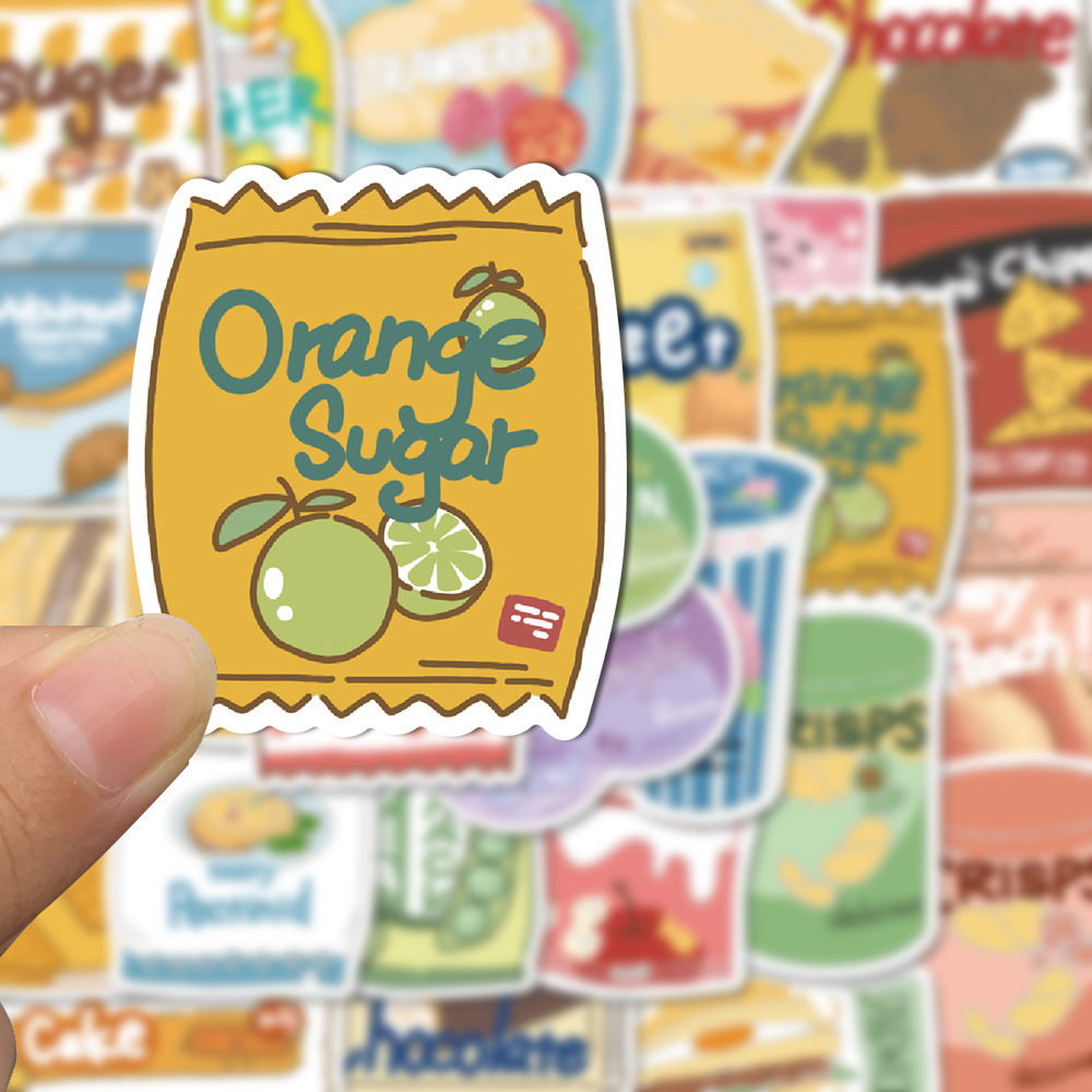 Bộ 40 Miếng Dán Hoạt Hình Chống Thấm Nước Trang Trí Laptop Mũ Bảo Hiểm