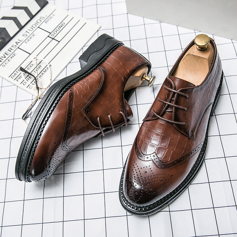 Giày Da Cá Sấu Sang Trọng Cho Nam
