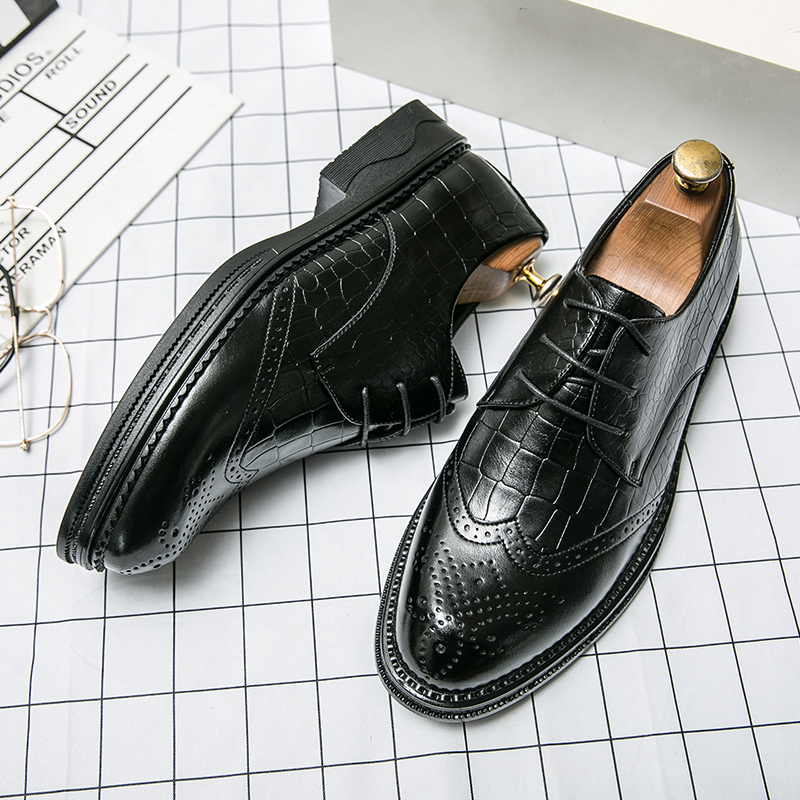 Giày Da Cá Sấu Sang Trọng Cho Nam