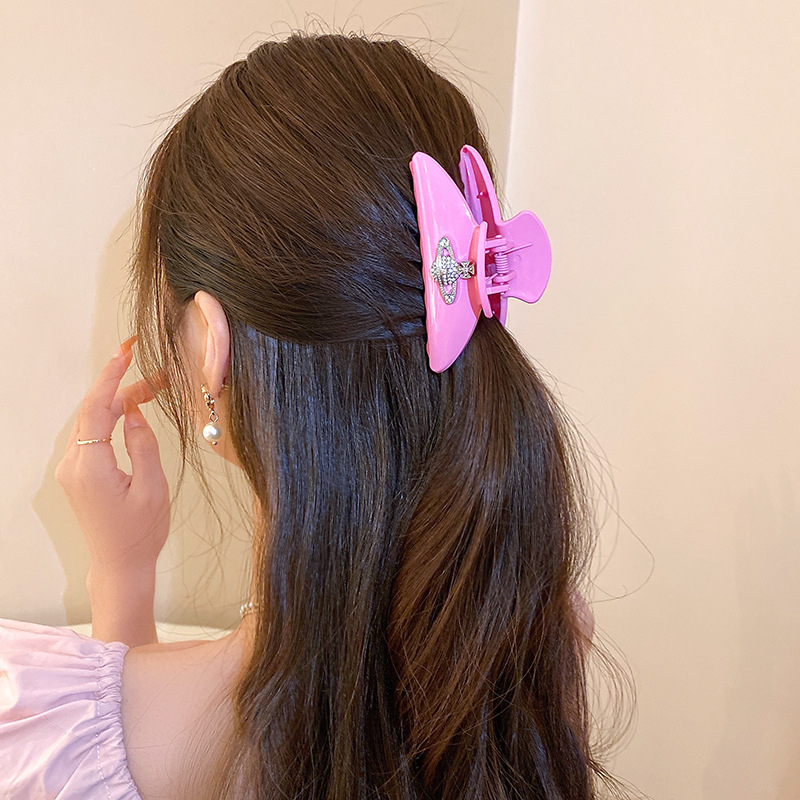 Kẹp Tóc Phong Cách retro Thời Trang Mùa Hè Cho Nữ