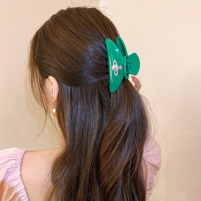 Kẹp Tóc Phong Cách retro Thời Trang Mùa Hè Cho Nữ