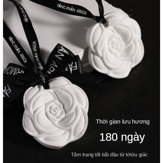 Phụ Kiện Treo Khuếch Tán Hương Thơm Đá Thơm Khuếch Tán Tinh Dầu HENY GARDEN Hình Hoa Sen Nến Thơm Heny Garden Mini Cho Làm Việc Và Phòng Nhỏ Mùi Hương Dễ Ngủ, Thư Giãn Xe Hơi / Tủ Quần Áo Bằng Sứ Hoa Trà Tự Nhiên