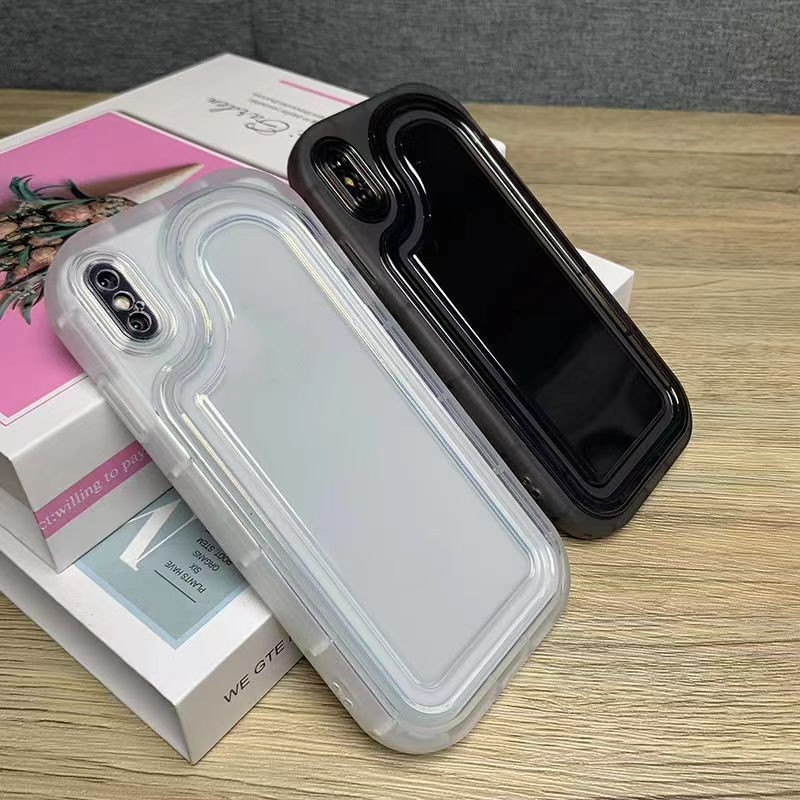 Ốp điện thoại TPU mềm trong suốt đệm khí chống sốc chống trượt thích hợp cho iPhone 14 13 12 11 Pro Max XS X XR SE3 7 8
