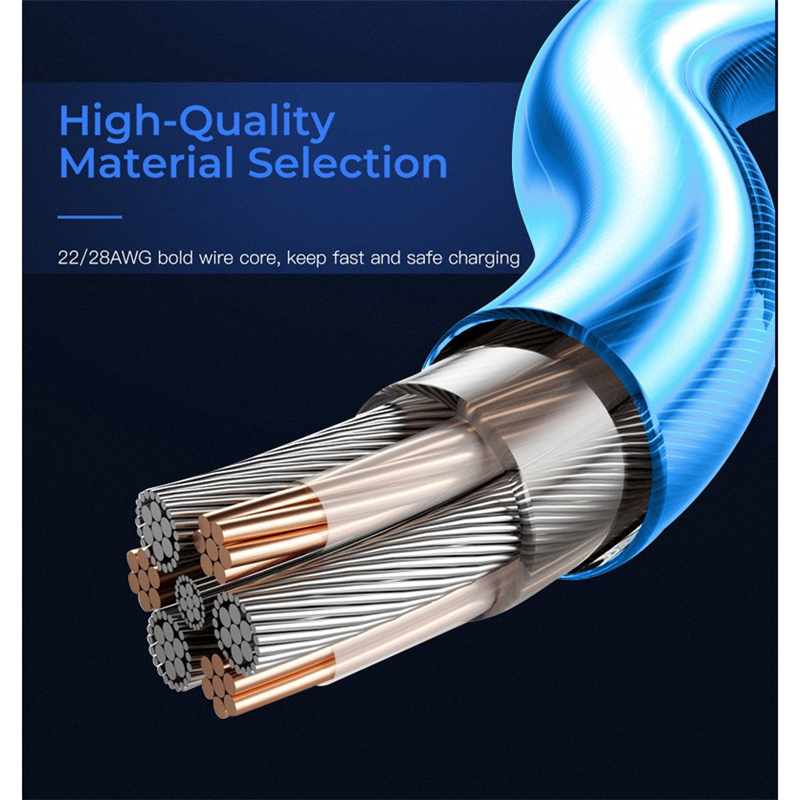 Dây Cáp Sạc USB Có Đèn LED RGB Dài 1M Thay Đổi Màu Sắc Độc Đáo