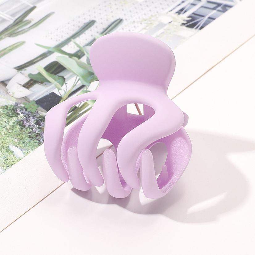 1 Kẹp Tóc Đuôi Ngựa 4.5cm Màu Bí Ngô / Bóng Tròn