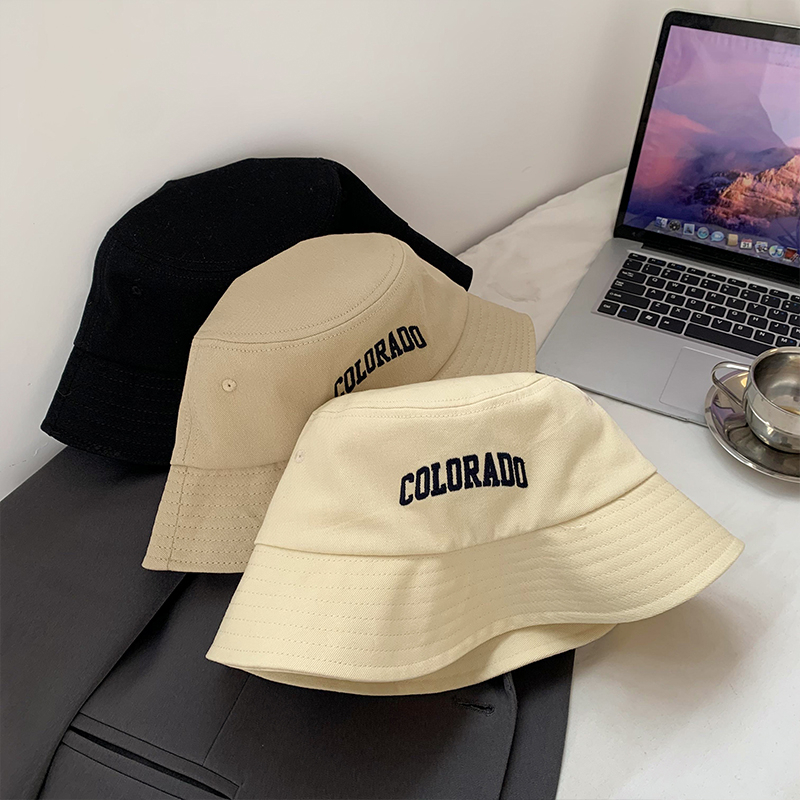 Mũ Bucket Chống Nắng In Chữ Phong Cách Nhật Bản Thời Trang Mùa Hè Cho Nữ