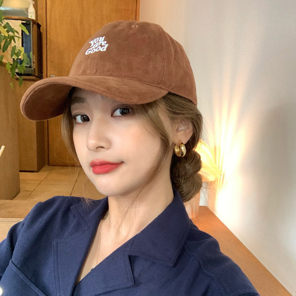 Mũ Lưỡi Trai Mềm Thêu Chữ Thời Trang Xuân Hè Cho Cặp Đôi