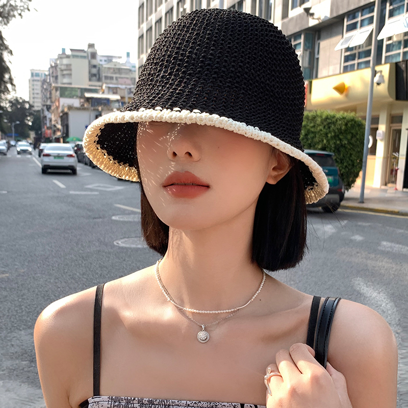 Nón Tai Bèo Đan Cói Thoáng Khí Phong Cách Nhật Bản Thời Trang Xuân Hè Sành Điệu Dành Cho Nữ