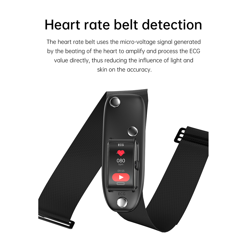 Đồng Hồ Thông Minh 2023 New E600 Màn Hình Cảm Ứng ECG Theo Dõi Oxy IP68 Chống Thấm Nước