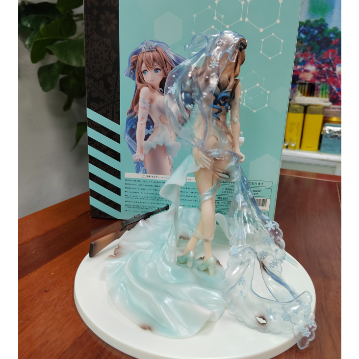 Mô Hình Nhân Vật Anime KP-31 Suomi Mặc Đầm Cưới 24cm Thiết Kế Sinh Động Quyến Rũ