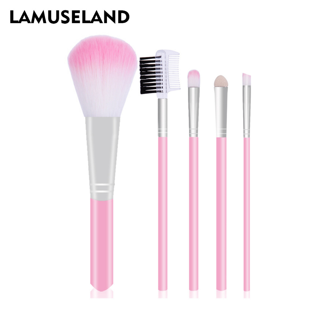 Bộ Mỹ Phẩm Trang Điểm Lamuseland 14 Son Môi + Mascara + Bút Kẻ Mắt + Cọ Trang Điểm + Kem Che Khuyết Điểm Dạng Lỏng + Dụng Cụ