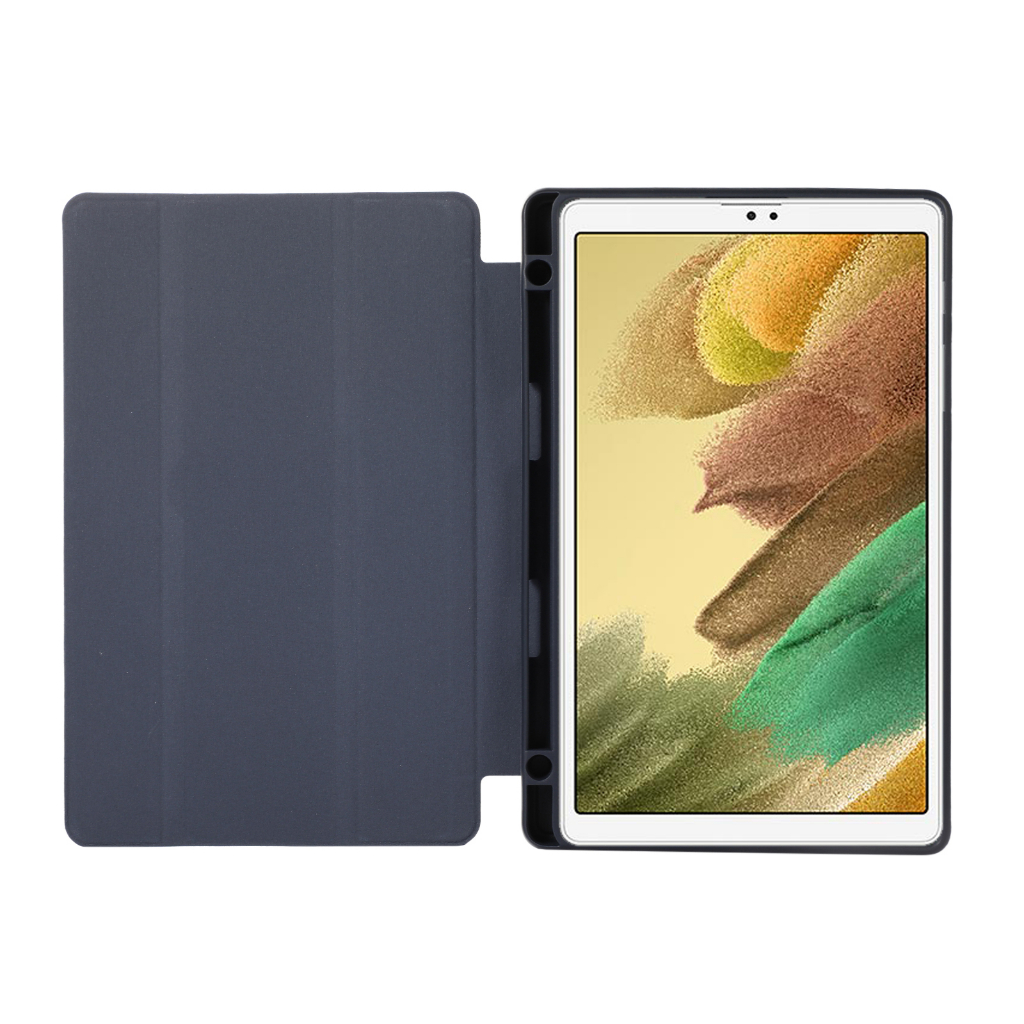 Bao Da Máy Tính Bảng PU Nắp Lật Có Ngăn Đựng Bút Cho Samsung Galaxy Tab A7 Lite 8.7 " SM-T220 SM-T225 A7Lite T220 T225 SM-T227 Giá Đỡ