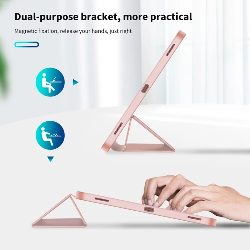 Bao Da Máy Tính Bảng PU Nắp Lật Có Ngăn Đựng Bút Cho Samsung Galaxy Tab A7 Lite 8.7 " SM-T220 SM-T225 A7Lite T220 T225 SM-T227 Giá Đỡ