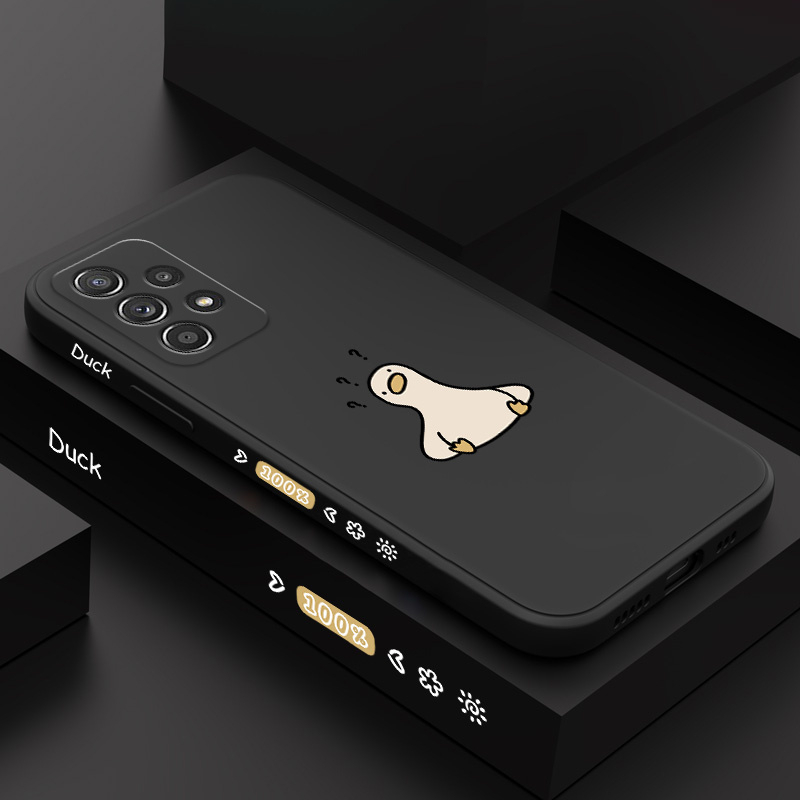 Ốp Điện Thoại Hình Vịt Cho Samsung Galaxy A72 A52 A52S A42 A32 4G 5G