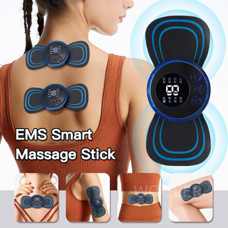 Miếng Dán Massage Cổ EMS Sử Dụng Điện Kết Nối Cổng Sạc USB Giảm Đau Cơ Bắp