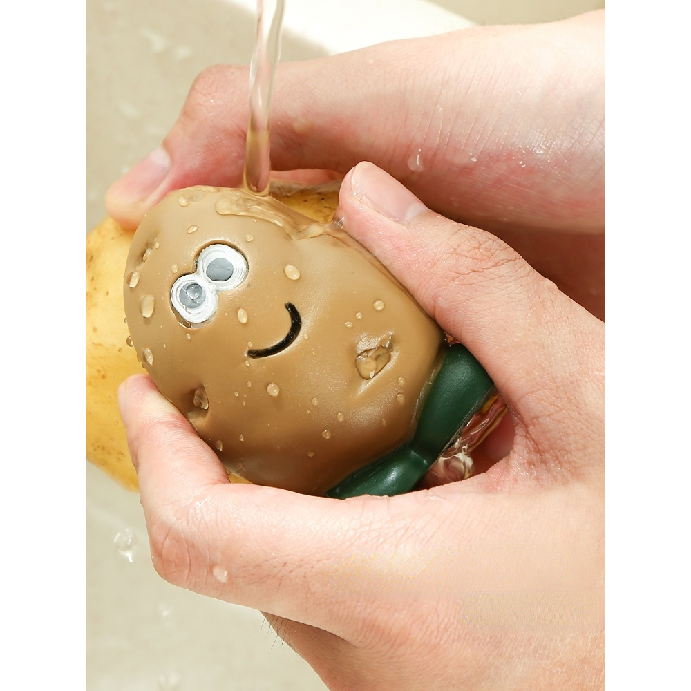 Bàn Chải Chà Rửa Rau Củ Quả Dễ Thương Cho Nhà Bếp