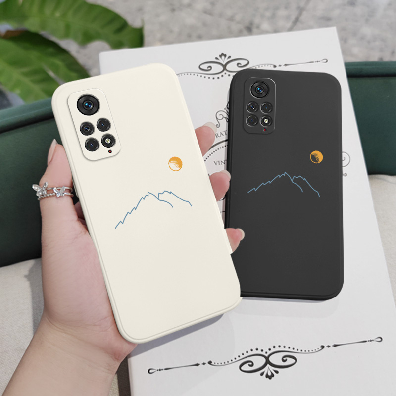 Ốp Điện Thoại Họa Tiết Ngọn Núi Sáng Tạo Cho Xiaomi Redmi Note 11S 11 11T Pro Plus 4G 5G